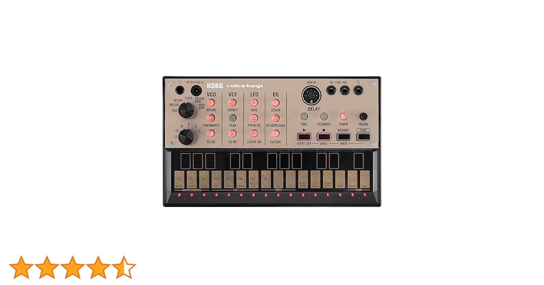 Amazon | KORG アナログ シンセサイザー volca keys